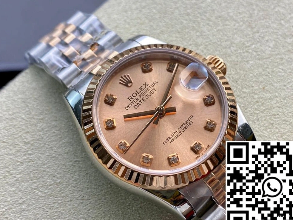 Factory Rose Datejust Rolex 31MM EW Gold M278271-0024 0331